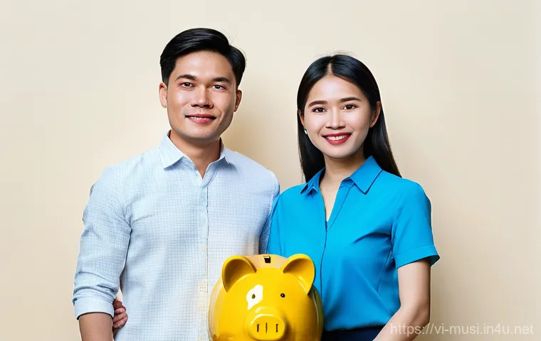 기타 케이스 추천 - **Prompt Title: "Smart Saving & Investing Journey"**
    A dynamic, split-composition image. On the ...