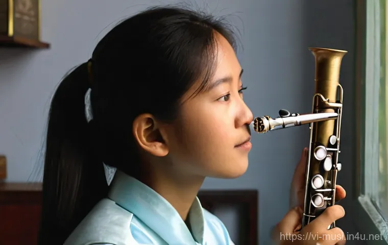 플룻 리페어 서비스 - **Prompt 2: "Meticulous Flute Restoration"**
    A skilled Vietnamese flute repair technician, in th...