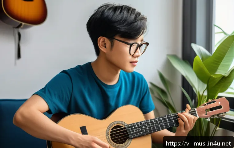 기타와 음성 인식 기술 관련 이미지 1